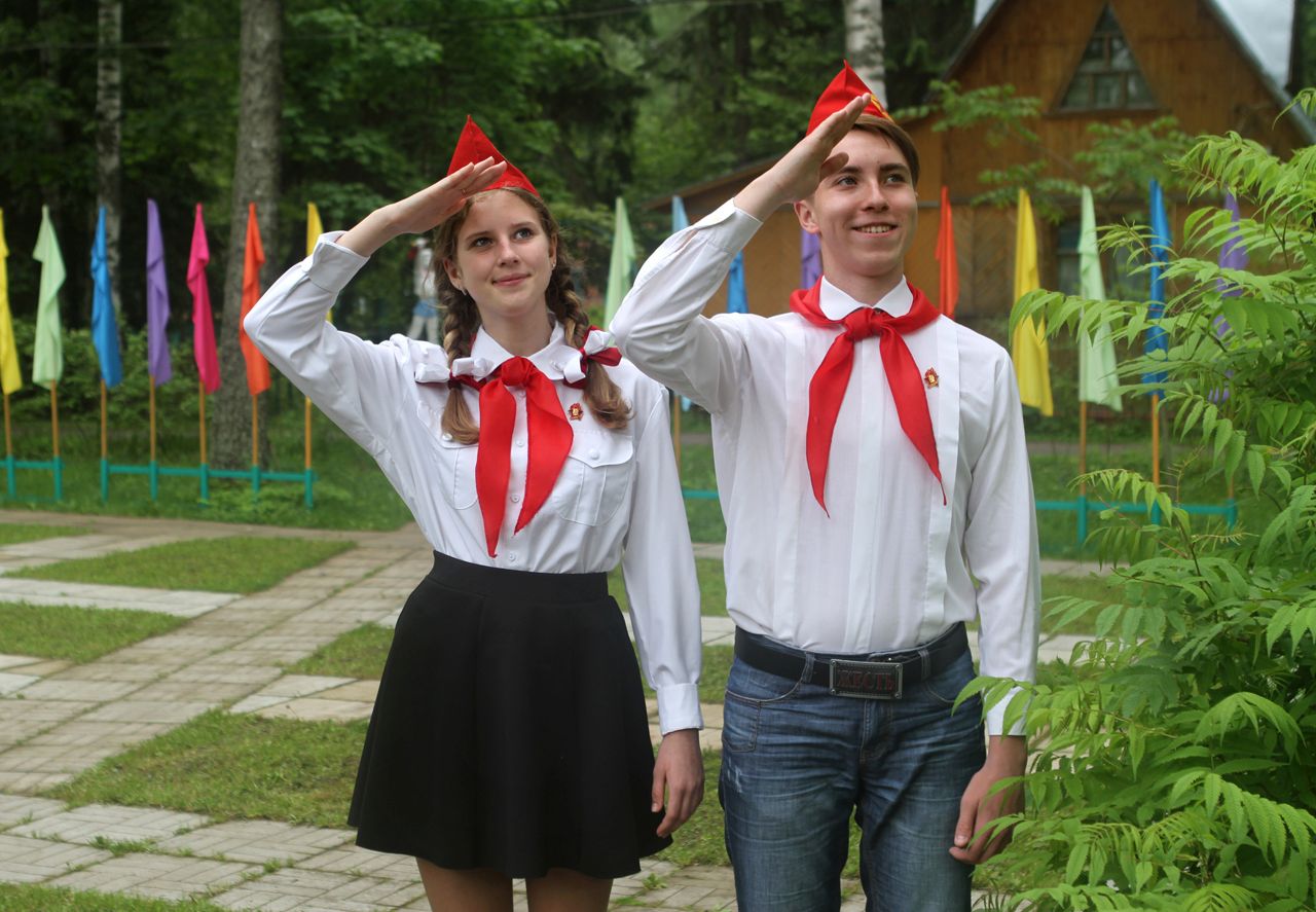 Семейный заезд в лагерь